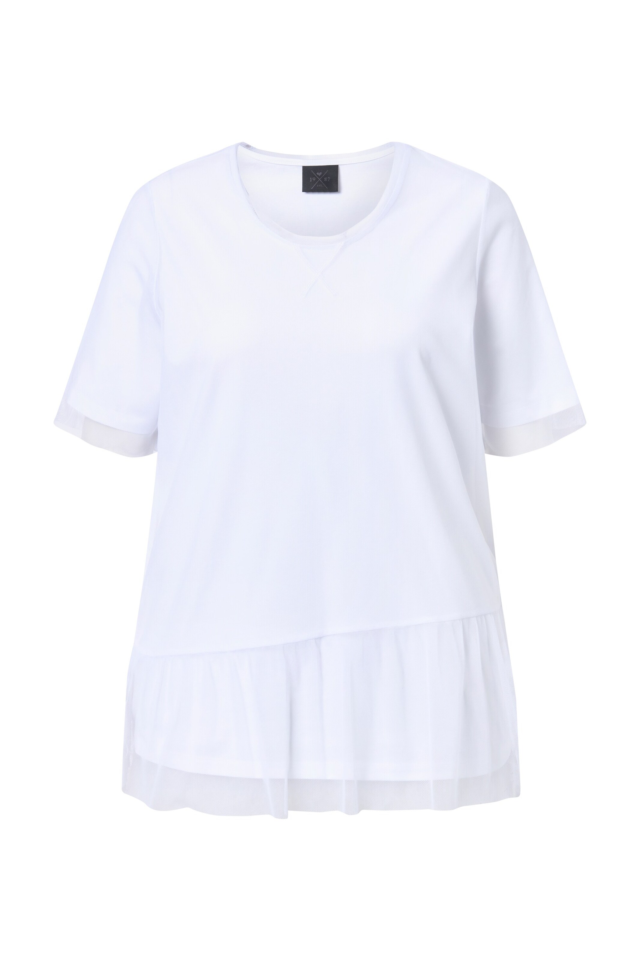 Ulla Popken Shirt in White: front