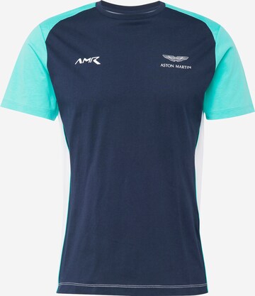 Hackett London T-Shirt 'AMR' in Blau: predná strana