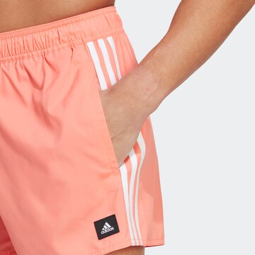 ADIDAS SPORTSWEAR Athletic Swim Trunks in Orange