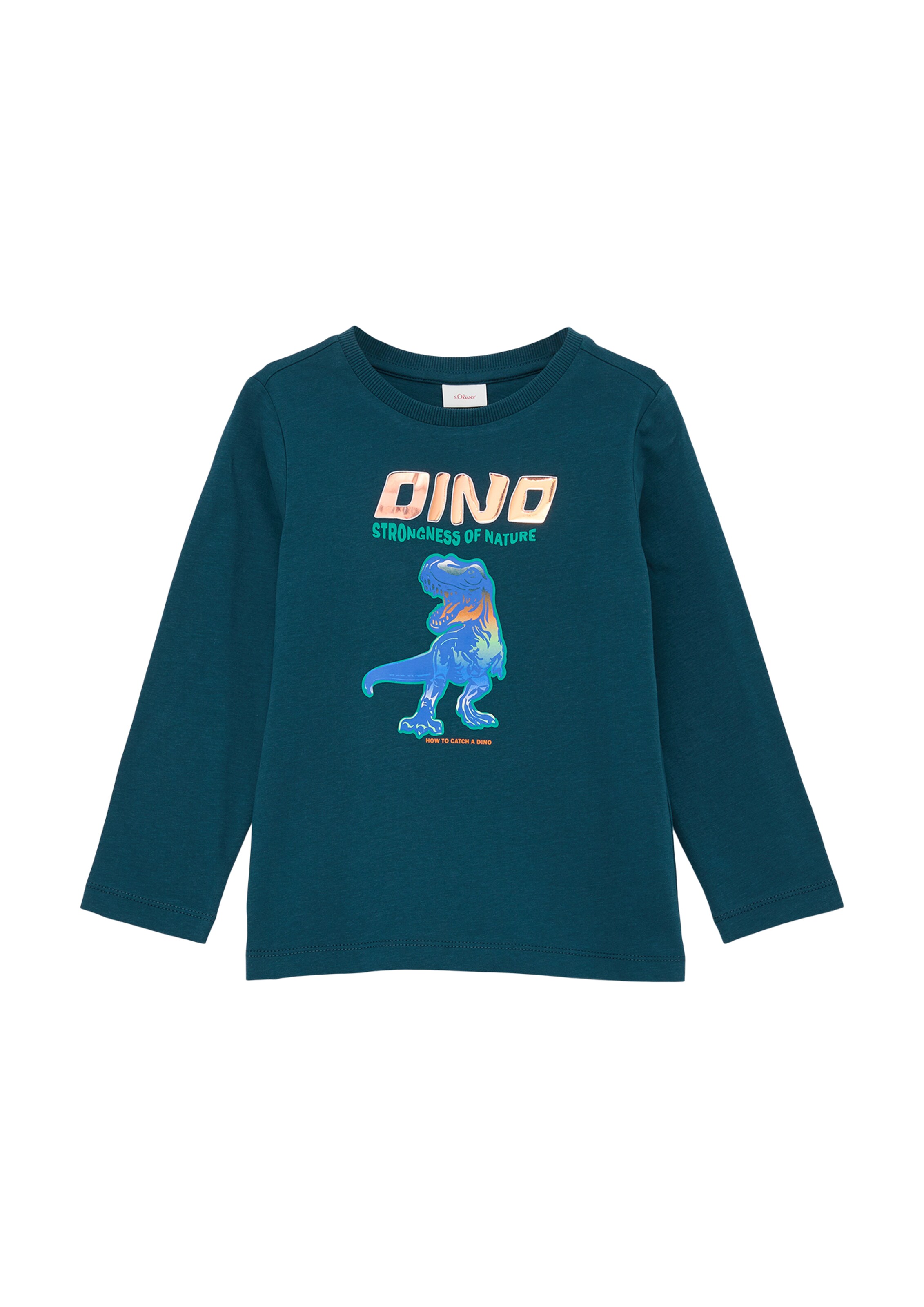 T-Shirt s.Oliver en vert : devant