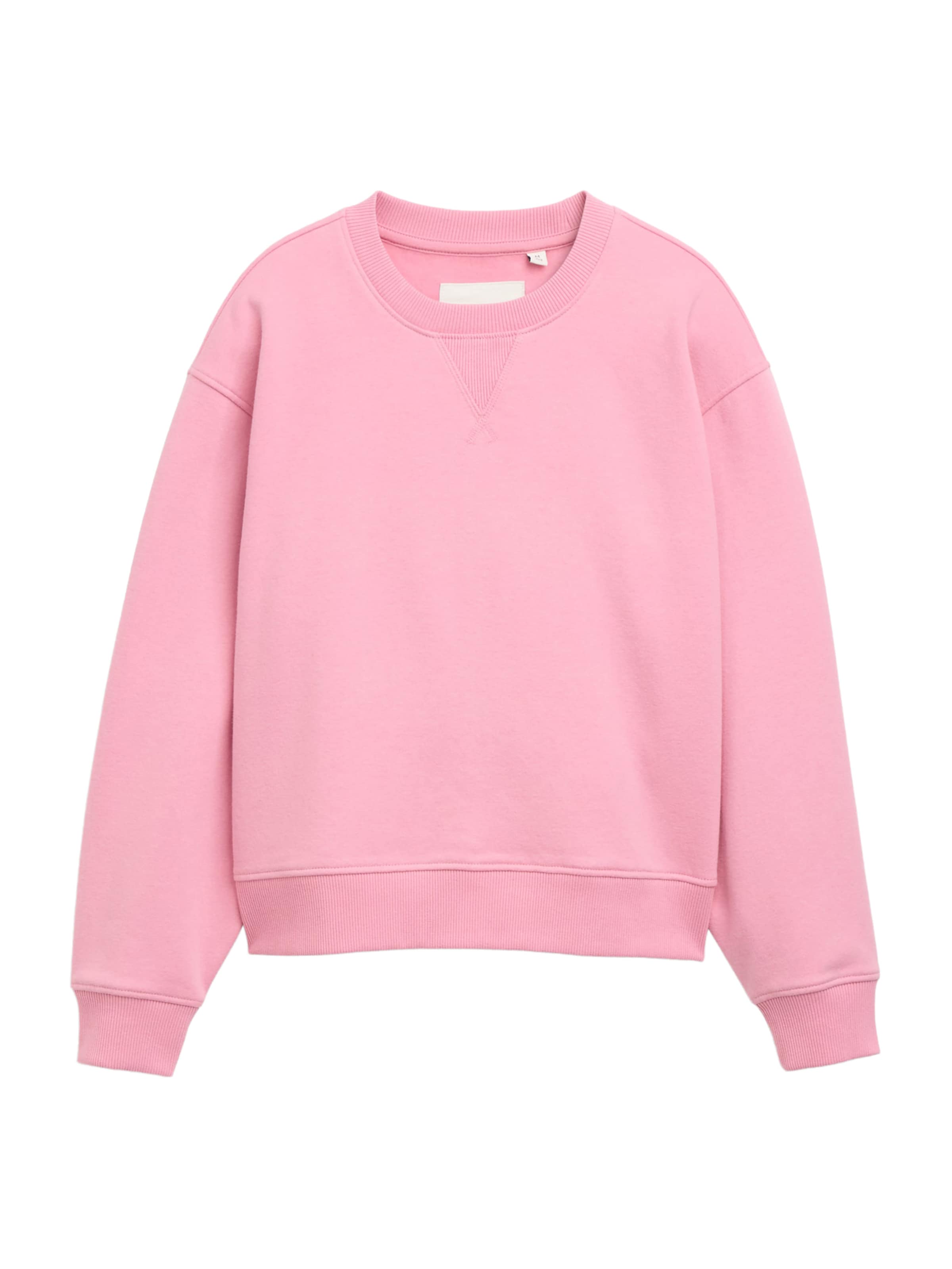 TOM TAILOR Sweatshirt in Pink: front