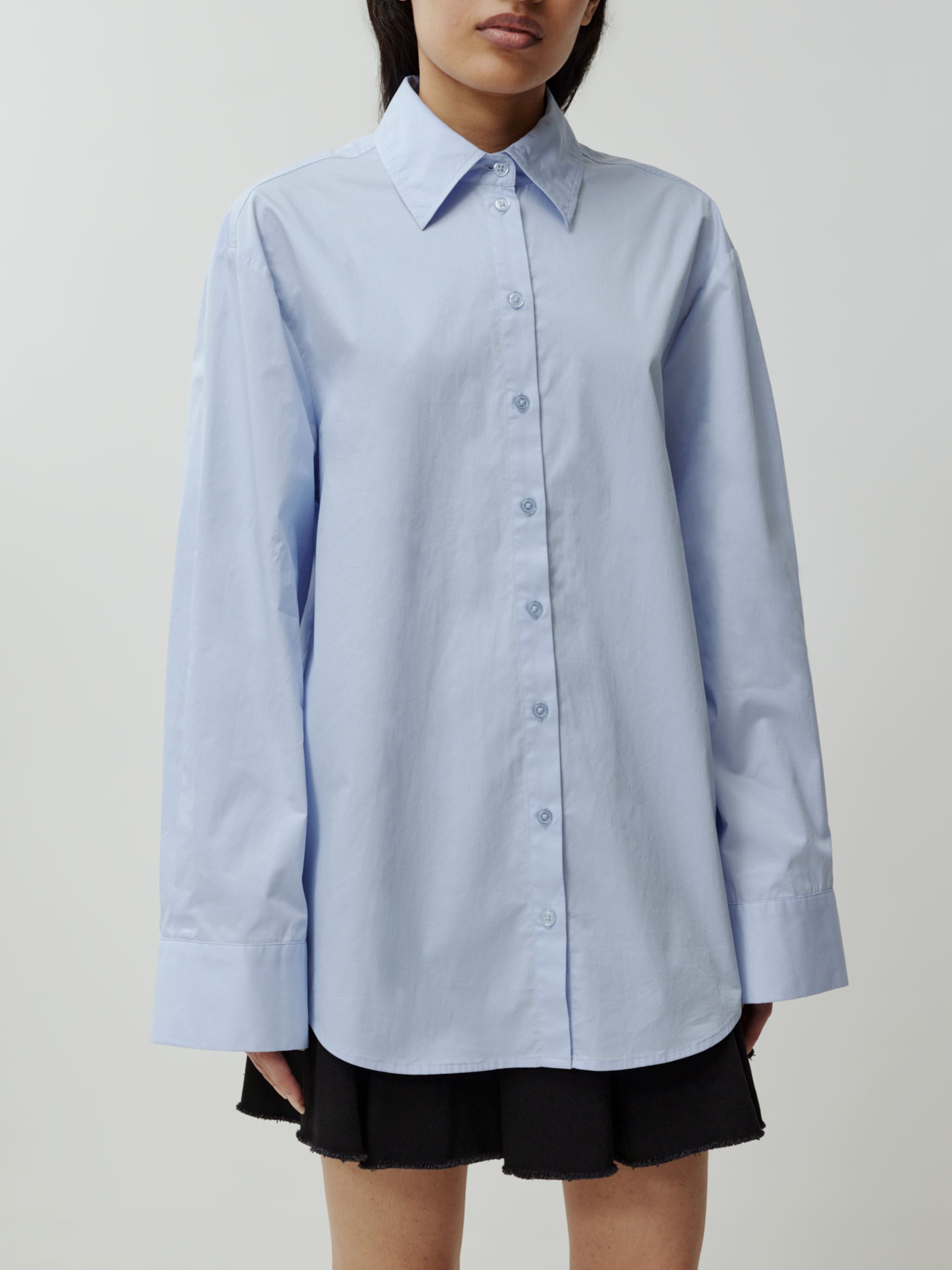EDITED Produkte Bluse 'Mica' hellblau