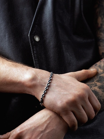 REYTEL Armband 'DEJAVU'‌‌‌‌‌‌ in Silber