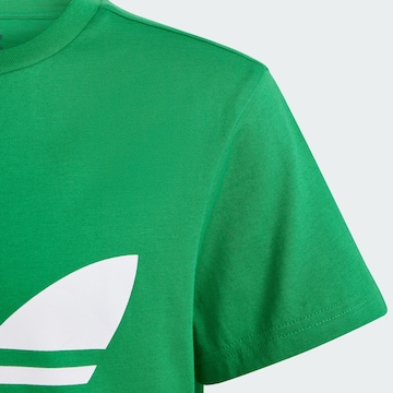 zaļš ADIDAS ORIGINALS T-Krekls 'Trefoil'