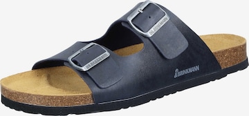 DR. BRINKMANN Pantolette 'Bonillo' in Blau: Vorderseite