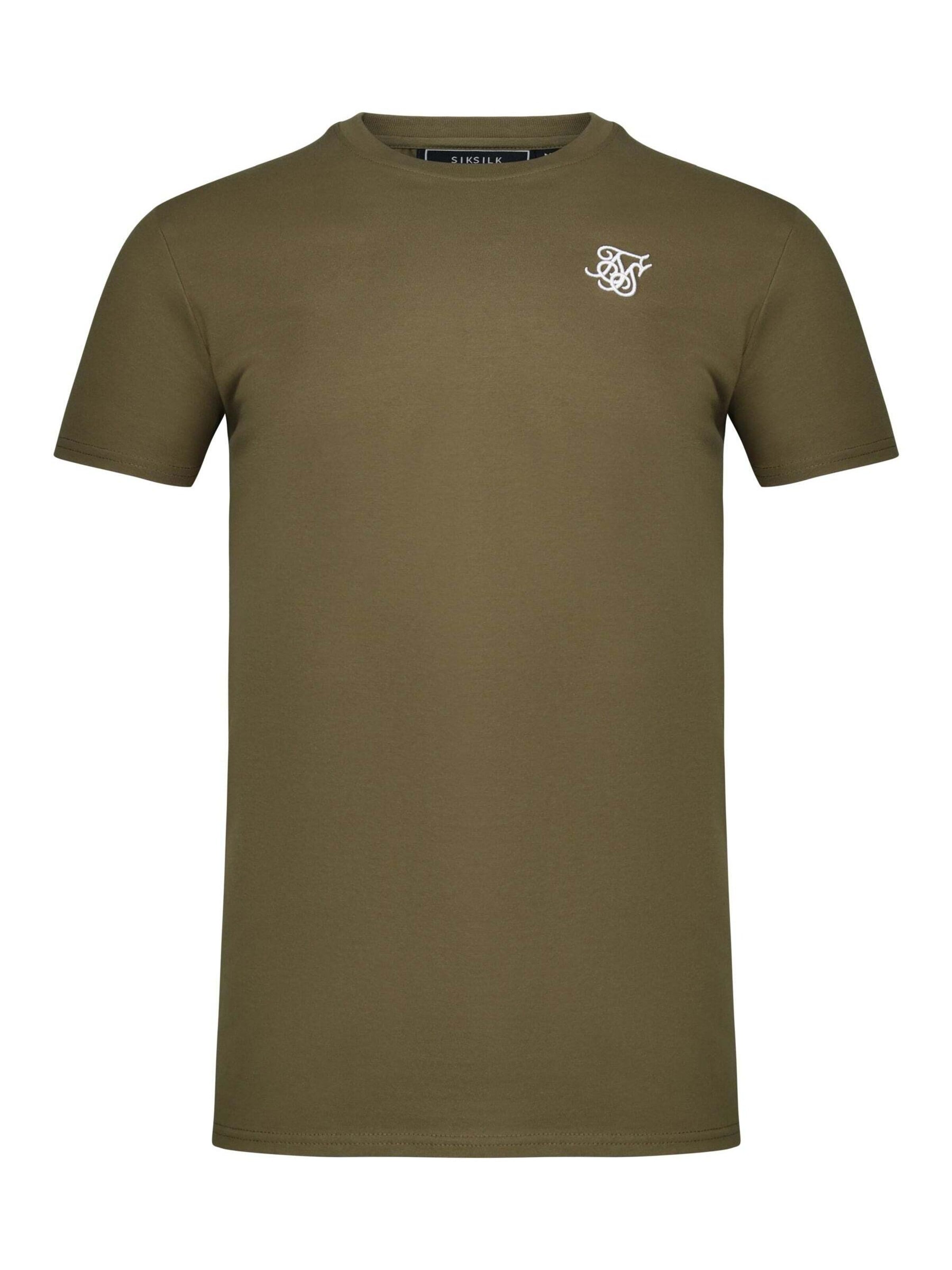 SikSilk Shirt 'Essentials' in Green: front