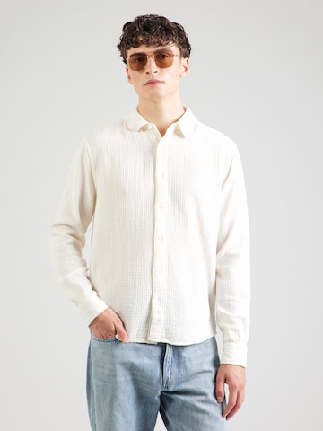 Only & Sons - Regular Fit Camisa 'ONSSEA' em bege: frente