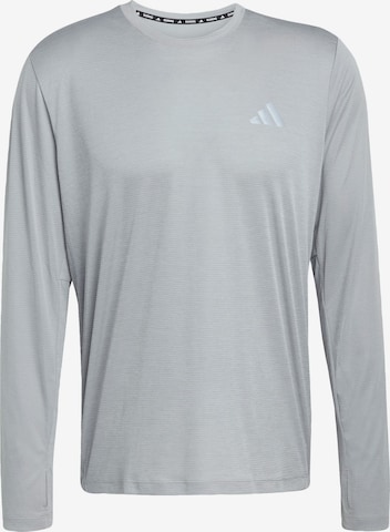 ADIDAS PERFORMANCE Функционална тениска 'Adi365 Essentials' в сиво: отпред