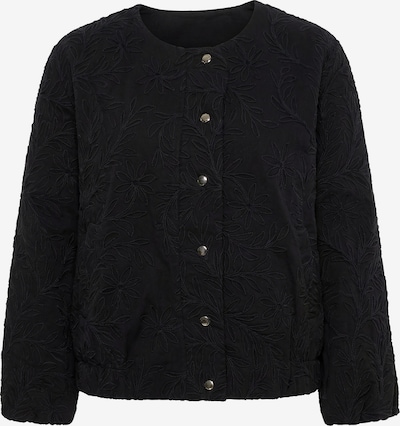 Ulla Popken Jacke in M-L in schwarz, Produktansicht
