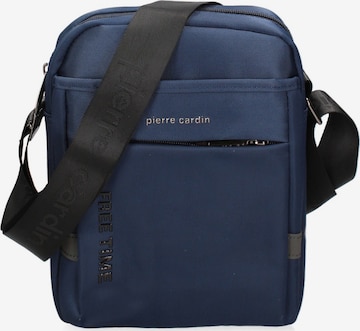 Borsa a tracolla di PIERRE CARDIN in blu: frontale
