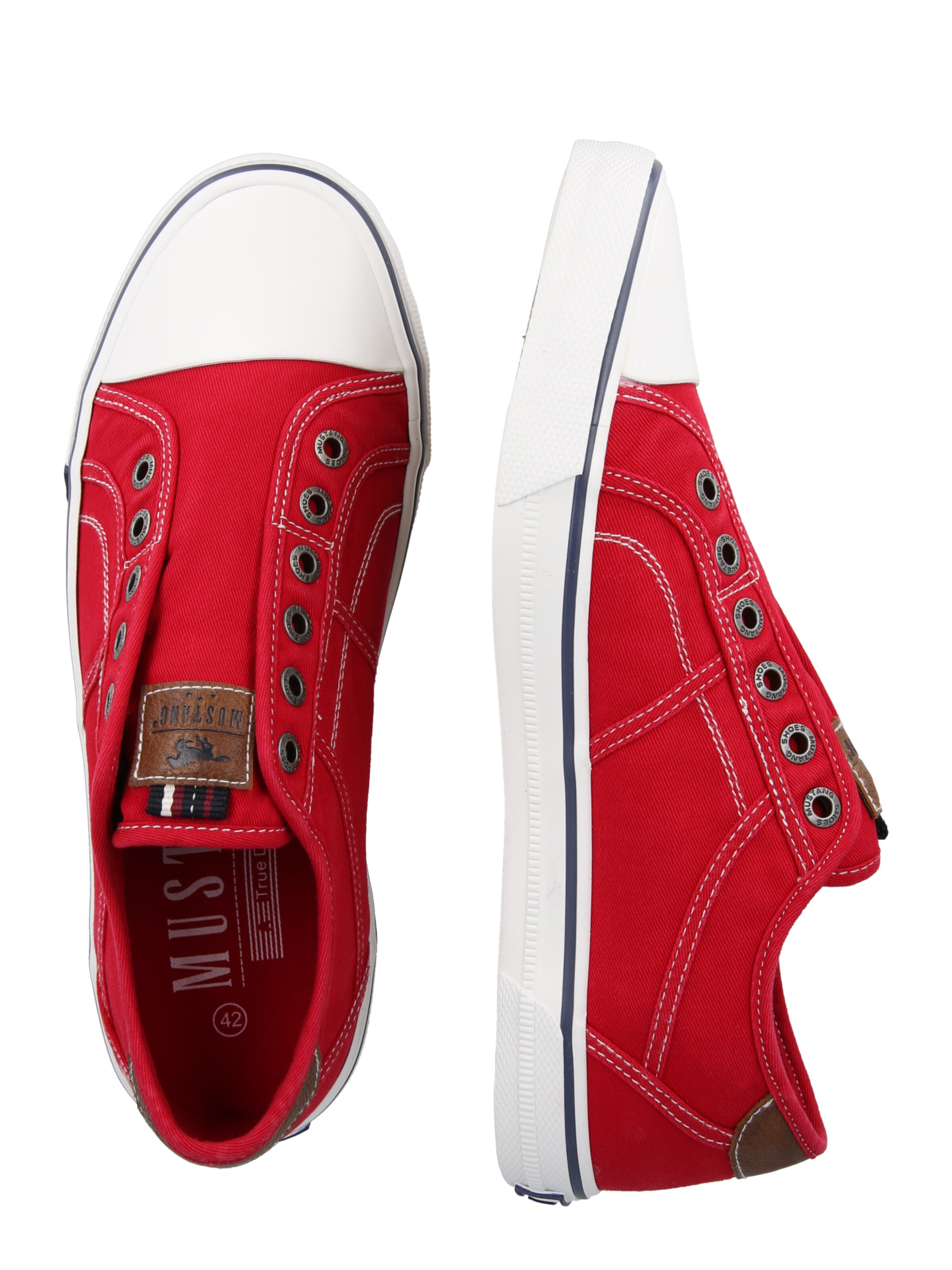 MUSTANG Natikač | rdeča barva