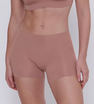 SLOGGI Shapingshorts 'ZERO Feel 2.0' in Braun: Vorderseite