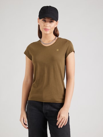 G-STAR Shirts 'Eyben' i grøn: forside