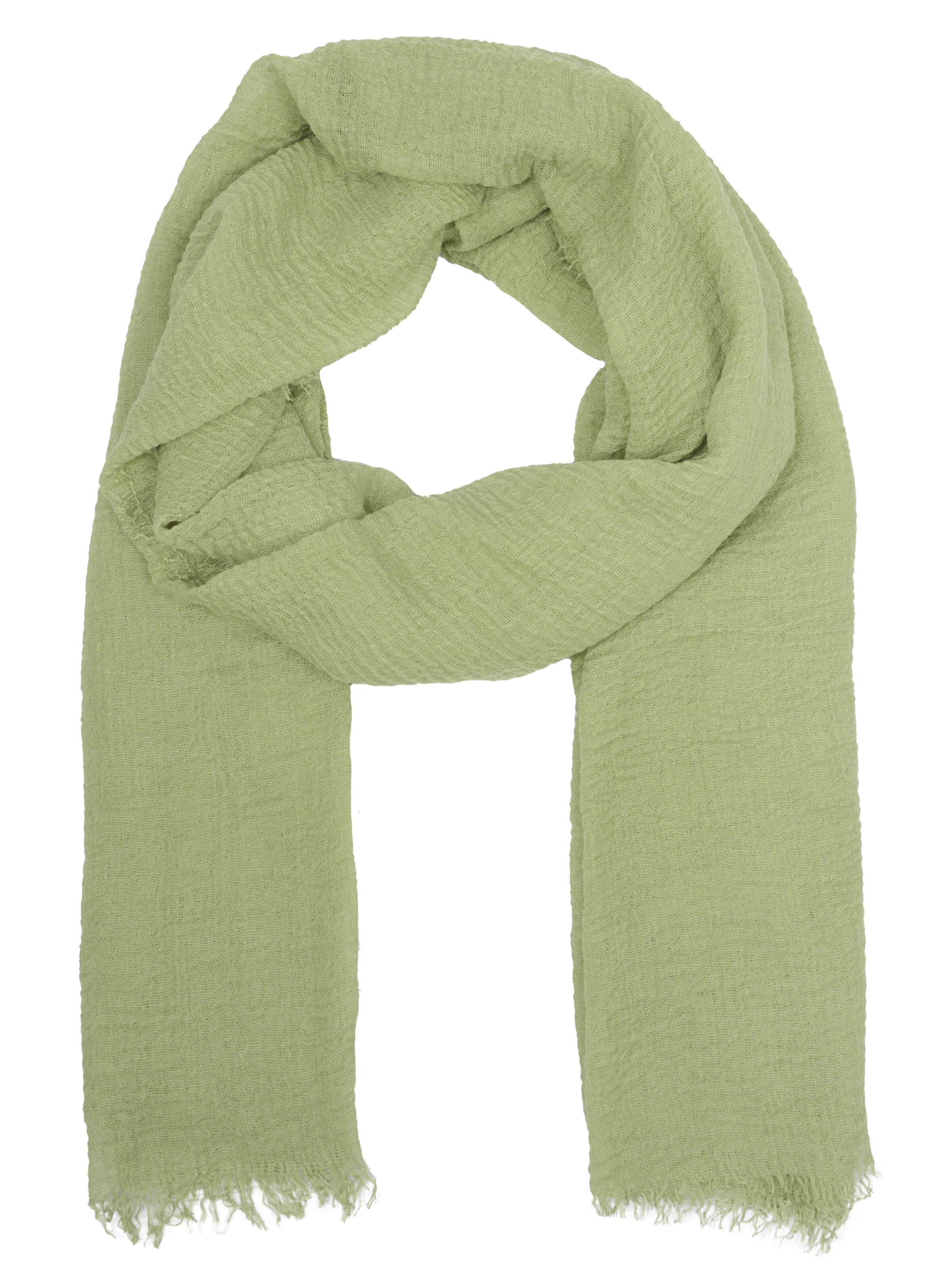 Seasons of April Sjaal 'Isabella' in Groen: voorkant