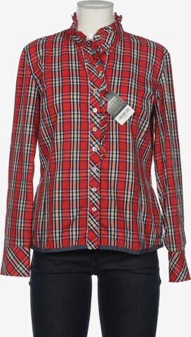 Just White Blouse & Tunic in M in Red: front