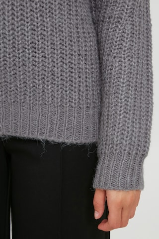 b.young Strickpullover in Grau