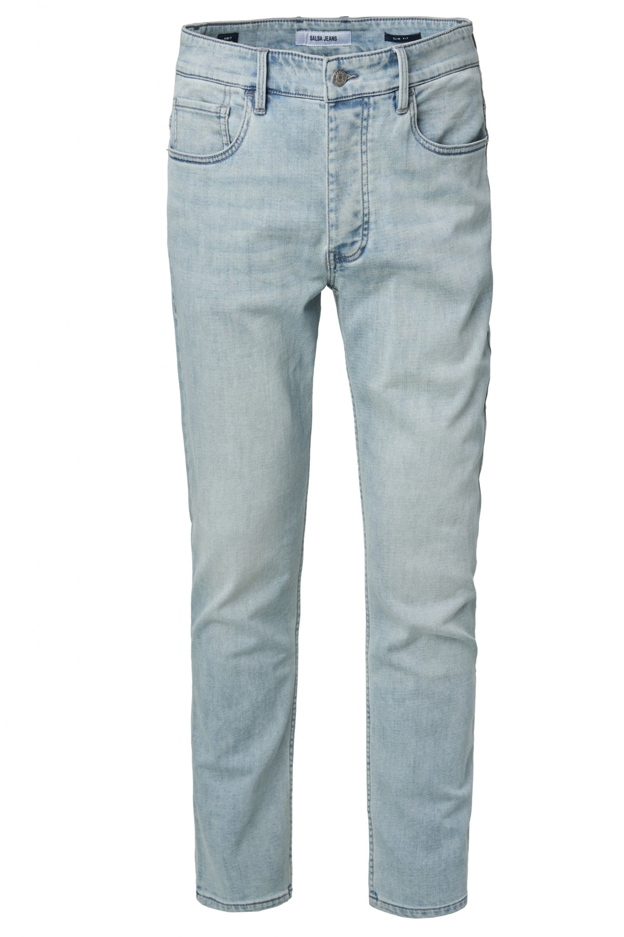 Salsa Jeans Slimfit Jeans in Blauw: voorkant