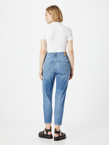 MUSTANG Tapered Jeans 'Charlotte' i blå