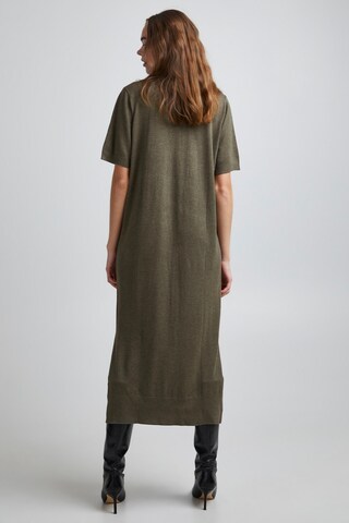 PULZ Jeans Knitted dress in Green