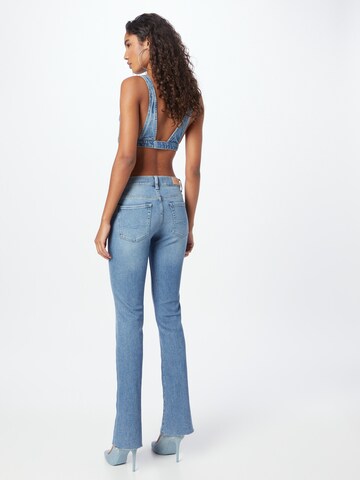 évasé Jean 7 for all mankind en bleu