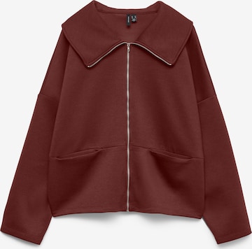 Cardigan 'VMUMA' VERO MODA en rouge : devant