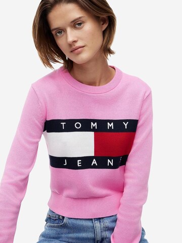 Pullover 'DW0DW22930' di Tommy Jeans in rosa