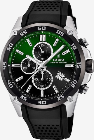 Montre à affichage analogique FESTINA en vert : devant