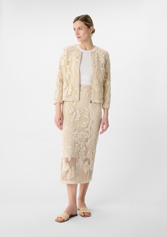 COMMA Knit cardigan in Beige