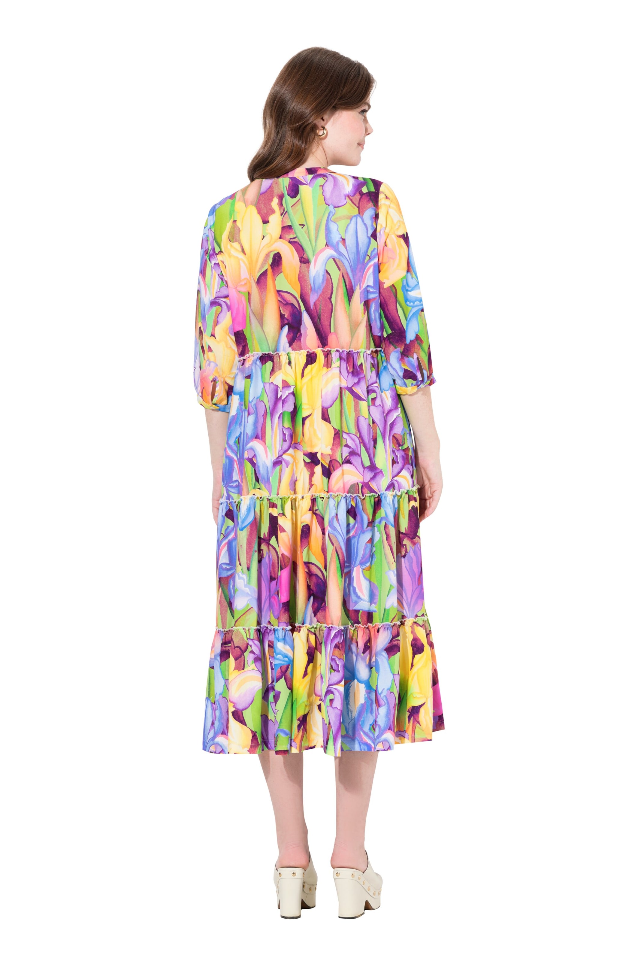 Ulla Popken Jurk in Gemengde kleuren