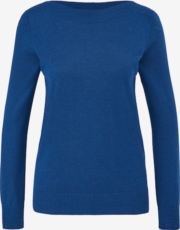 s.Oliver Sweater in Blue: front