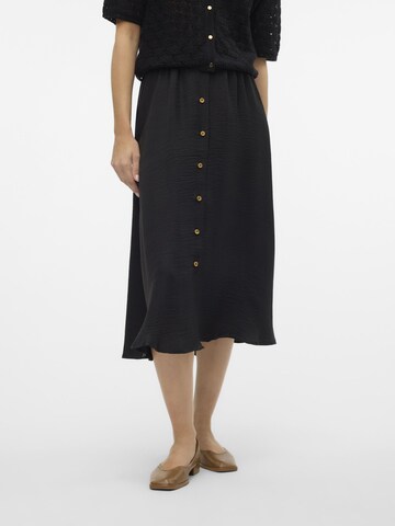 Gonna 'Melaney' di VERO MODA in nero: frontale