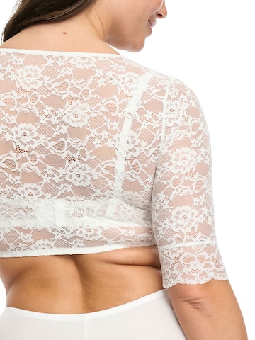 SUSA Traditional Blouse 'Wiesn-Zauber' in White