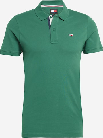 Tommy Jeans - Camisa em verde: frente