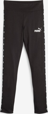 PUMA Slim fit Leggings in Black: front