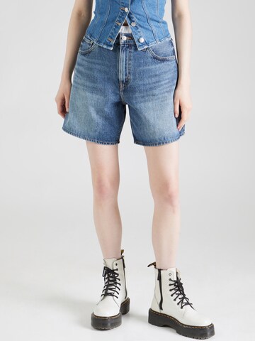 Loosefit Pantaloni 'High-Rise Baggy Shorts' di LEVI'S ® in blu: frontale