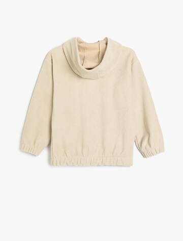 Koton Fleecejacke in Beige