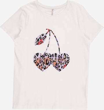 KIDS ONLY - Camiseta 'Maggie' en blanco: frente