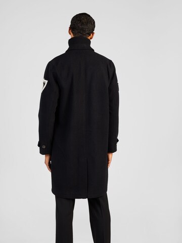 Les Deux Демисезонное пальто 'Varsity' в Черный