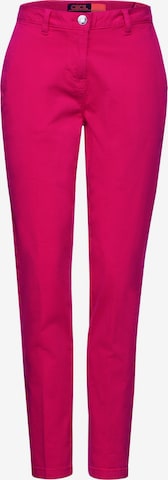 CECIL Slimfit Hose in Pink: predná strana