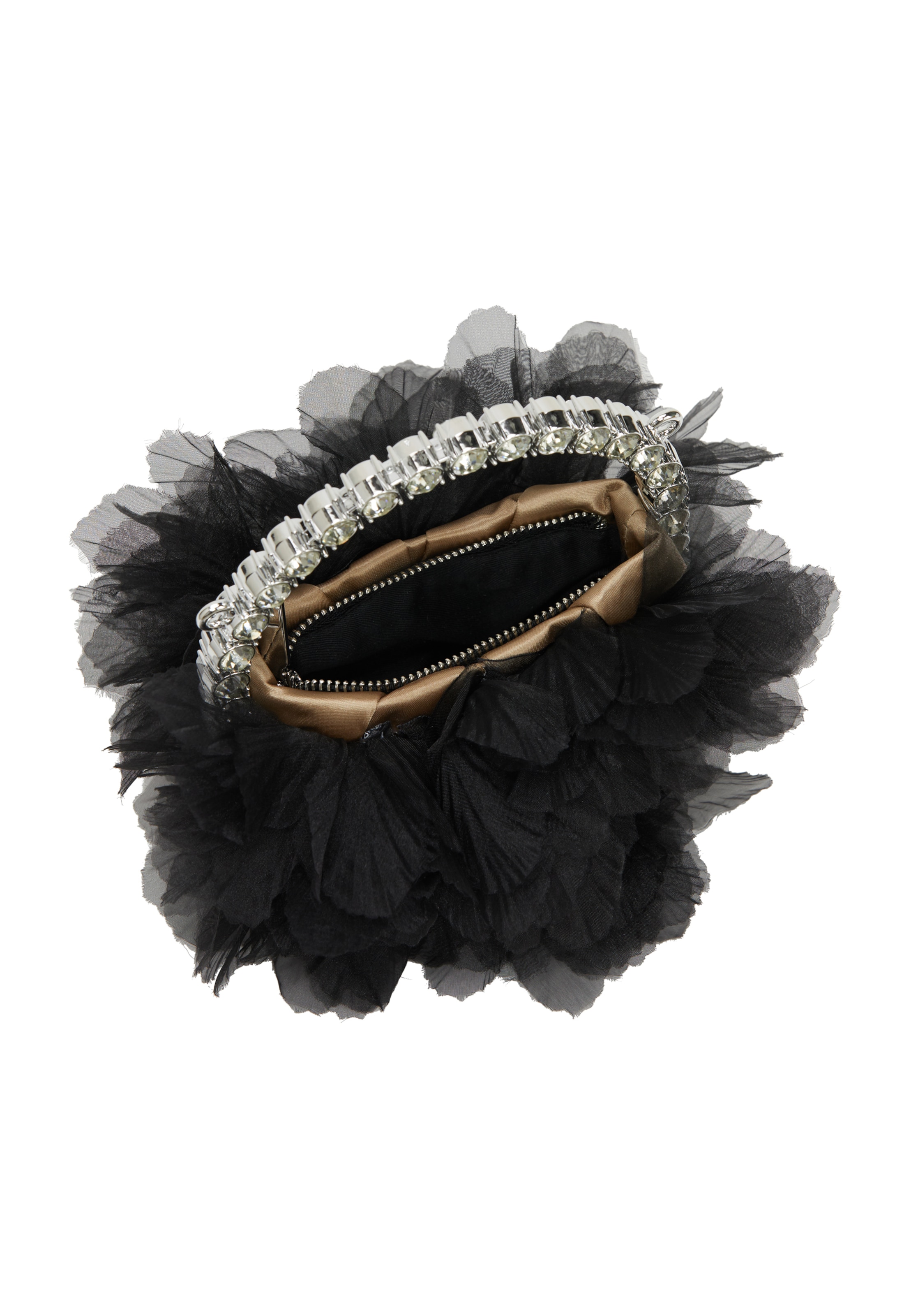 myMo at night Clutch in Schwarz