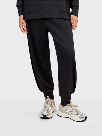 Gisela Tapered Bukser i sort: forside