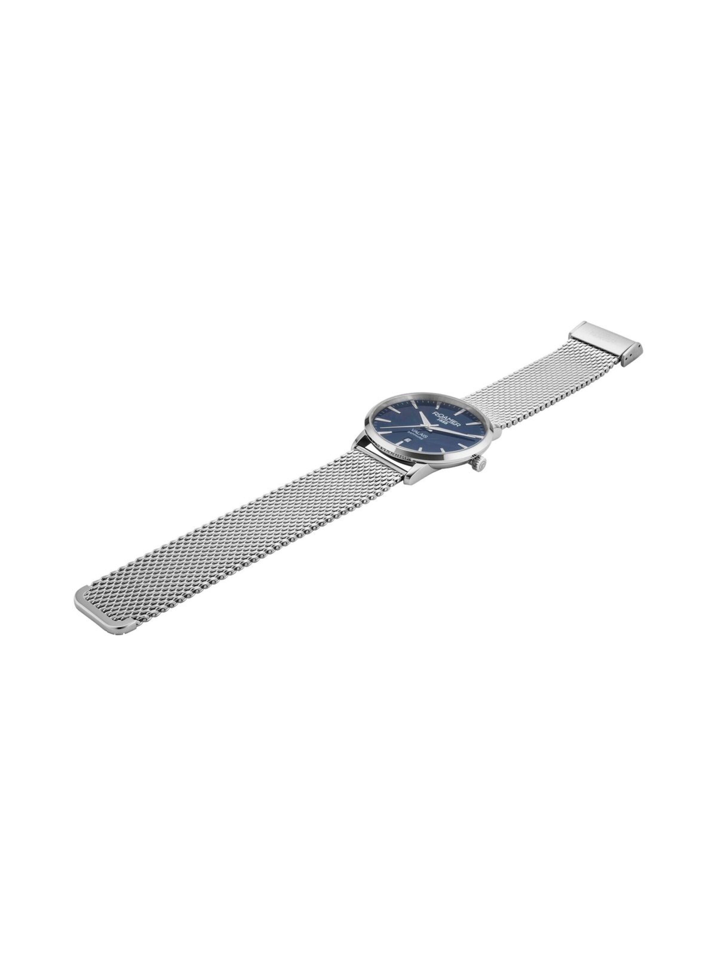 Roamer Analoog horloge 'Date watch Valais Gents Interchangeable Box Set' in Blauw