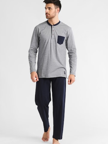 CECEBA Pajamas long in Blue: front