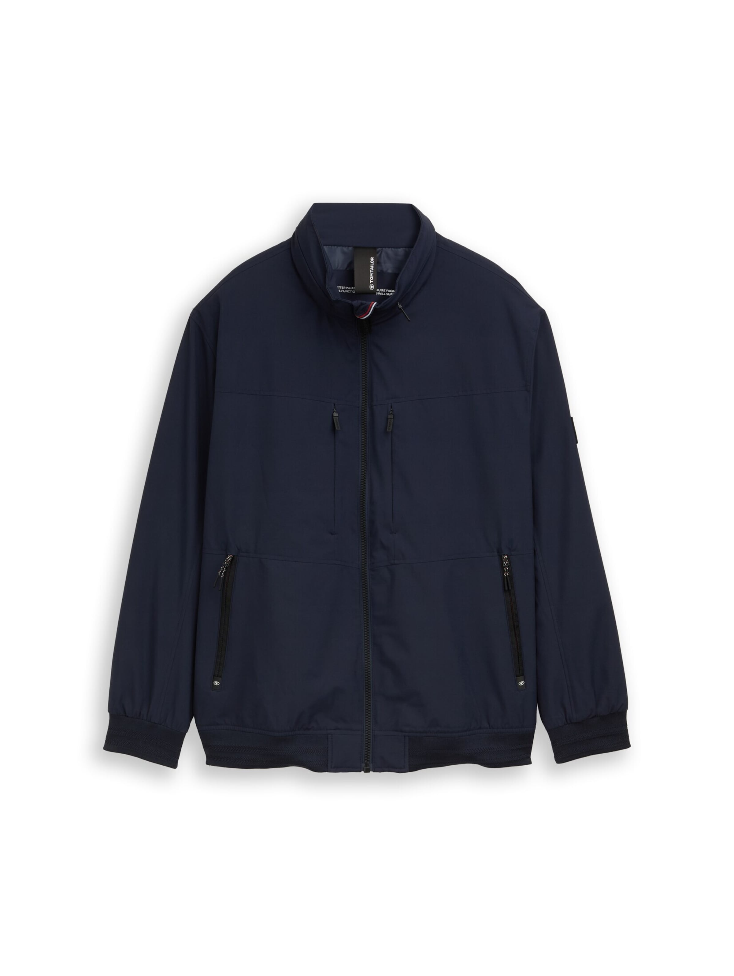 TOM TAILOR Men + Between-season jacket in Blue: front