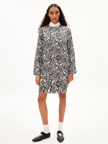 ARMEDANGELS Jurk 'ALINUNAA STONEY' in Beige: voorkant