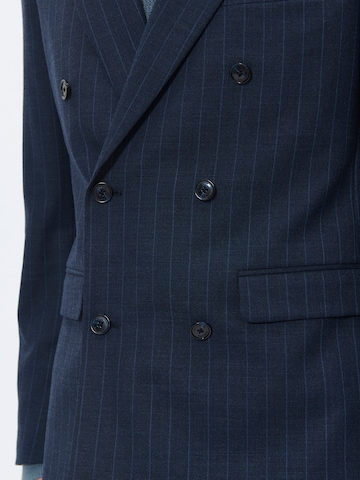Coupe regular Veste de costume 'Garet' Matinique en bleu