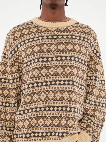 GUESS Sweater 'Fairisle' in Beige