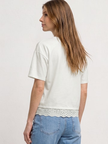 STREET ONE T-Shirt in Weiß