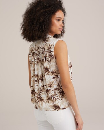Chemisier WE Fashion en beige