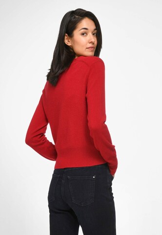 include Knit Cardigan in Red